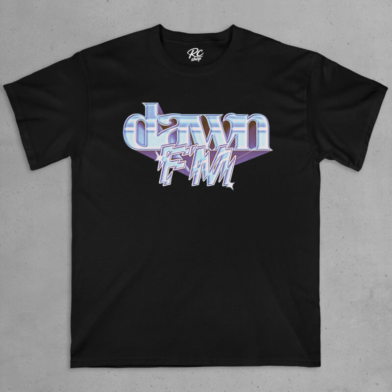 Remera The Weeknd Dawn FM XO